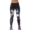 YOGA Workout Gym Digital Printing Sports Pants