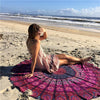 150CM Circle Bohemian Mandala Yoga Blanket